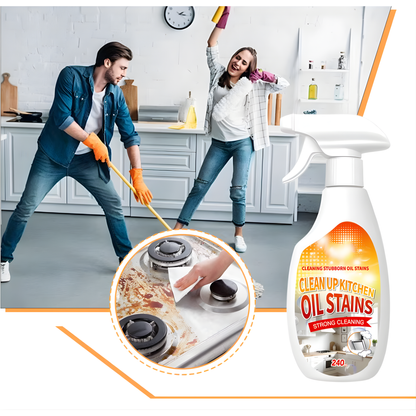 Limpiador de grasa de cocina, desengrasante y removedor de manchas