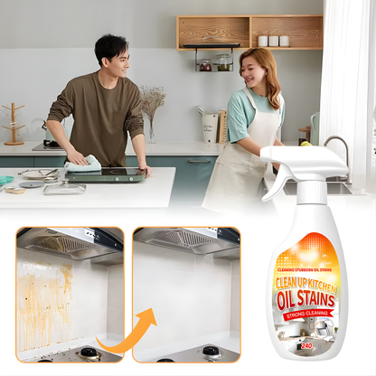 Limpiador de grasa de cocina, desengrasante y removedor de manchas